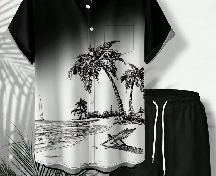 Test ad for tops and shorts